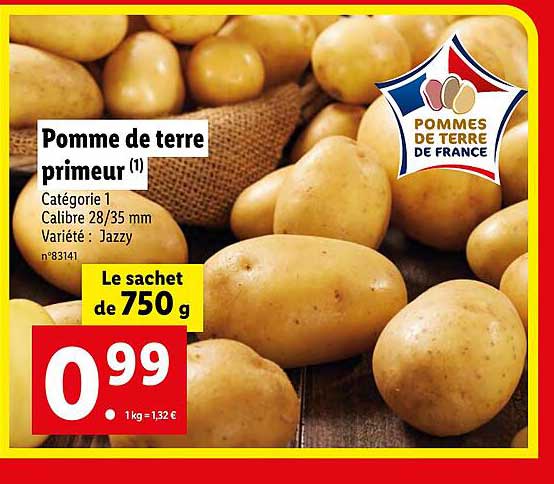 Pomme De Terre Primeur