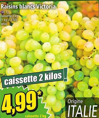 Raisins Blancs Victoria