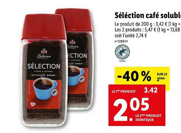 Sélection Café Soluble