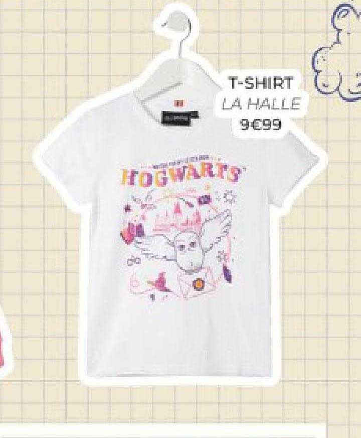 t-shirt la halle