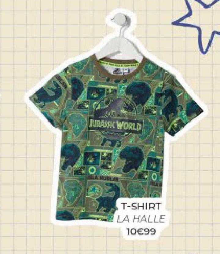 t-shirt la halle