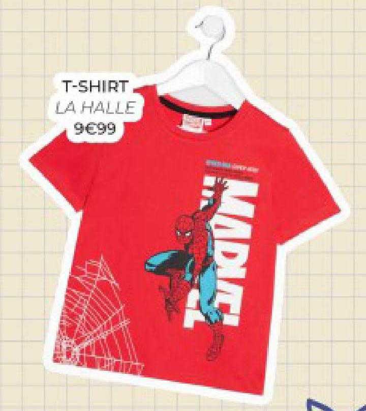 t-shirt la halle