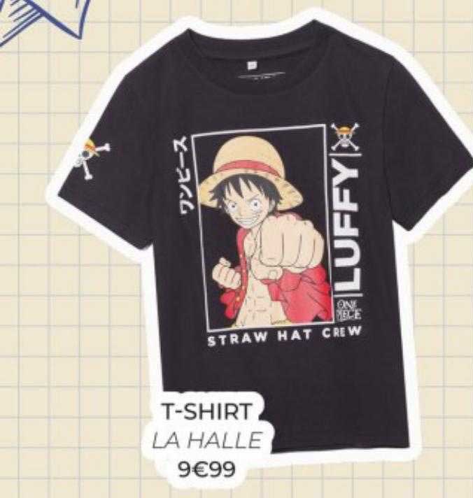 t-shirt la halle