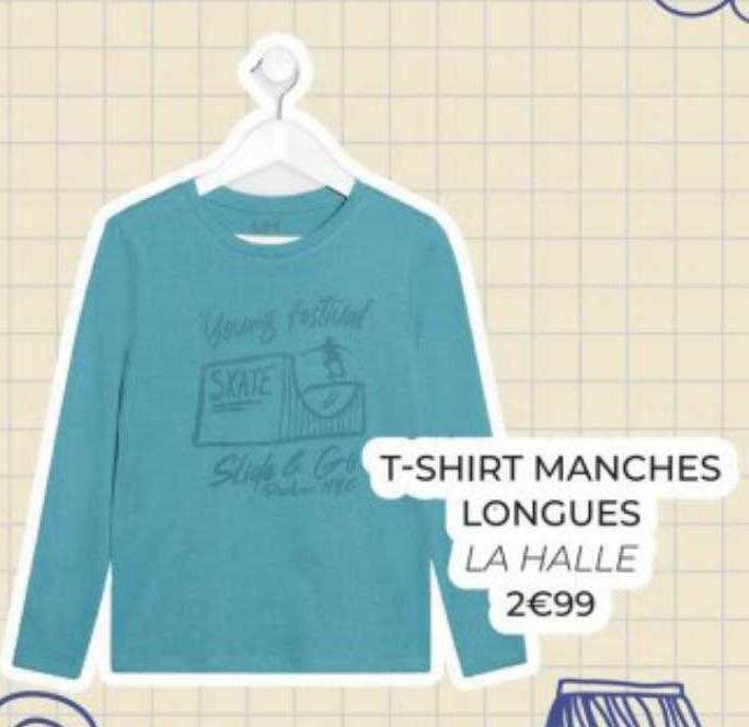 t-shirt manches longues