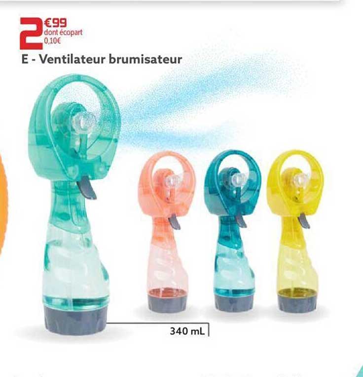 Ventilateur Brumisateur