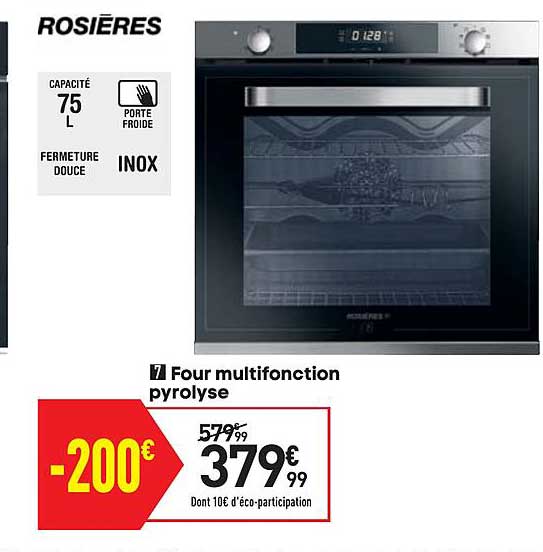 Four Multifonction Pyrolyse