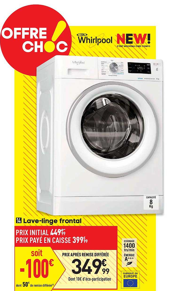 lave linge frontal