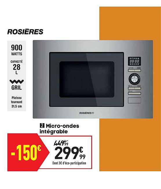 Micro Ondes Intégrable Rosières