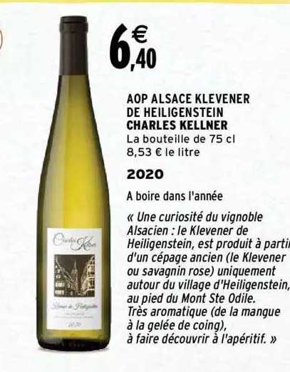 aop alsace klevener de heiligenstein charles kellner 2020