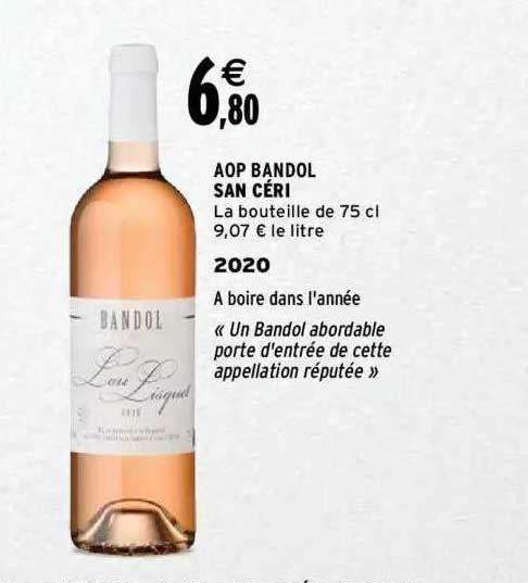 aop bandol san céri 2020