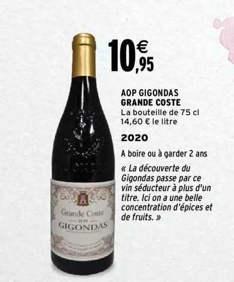 aop gigondas grande coste 2020