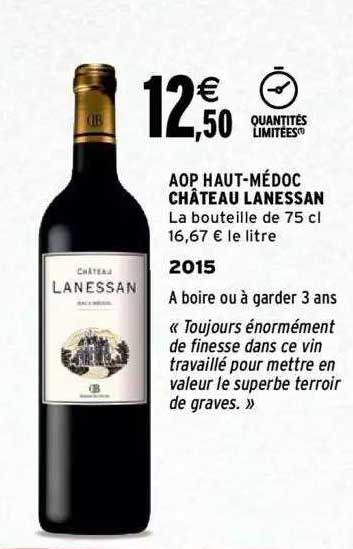 aop haut-médoc château lanessan 2015