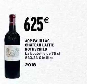 aop pauillac château lafite rothschild 2018
