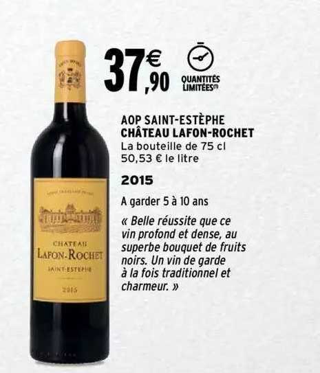 aop saint-estèphe château lafon-rochet 2015