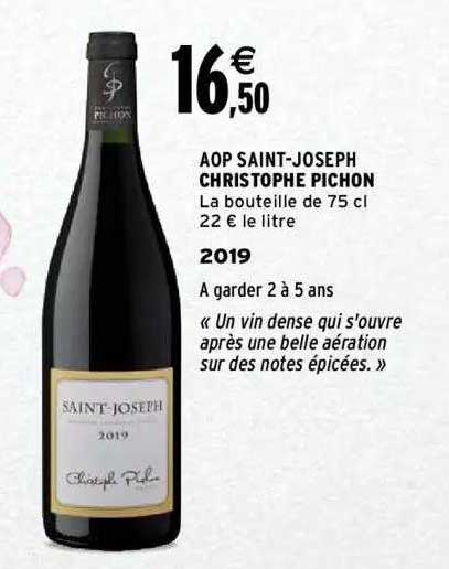 aop saint-joseph christophe pichon 2019