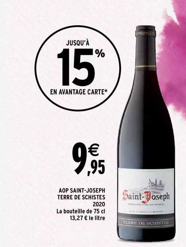 aop saint-joseph terre de schistes 2020