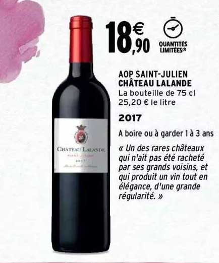 aop saint-julien château lalande 2017