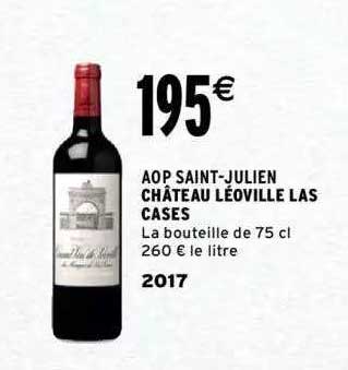 aop saint-julien château léoville las cases 2017