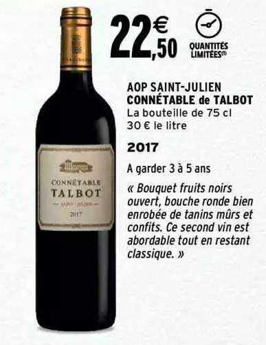 aop saint-julien connétable de talbot 2017