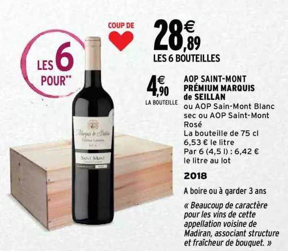 aop saint-mont prémium marquis de seillan