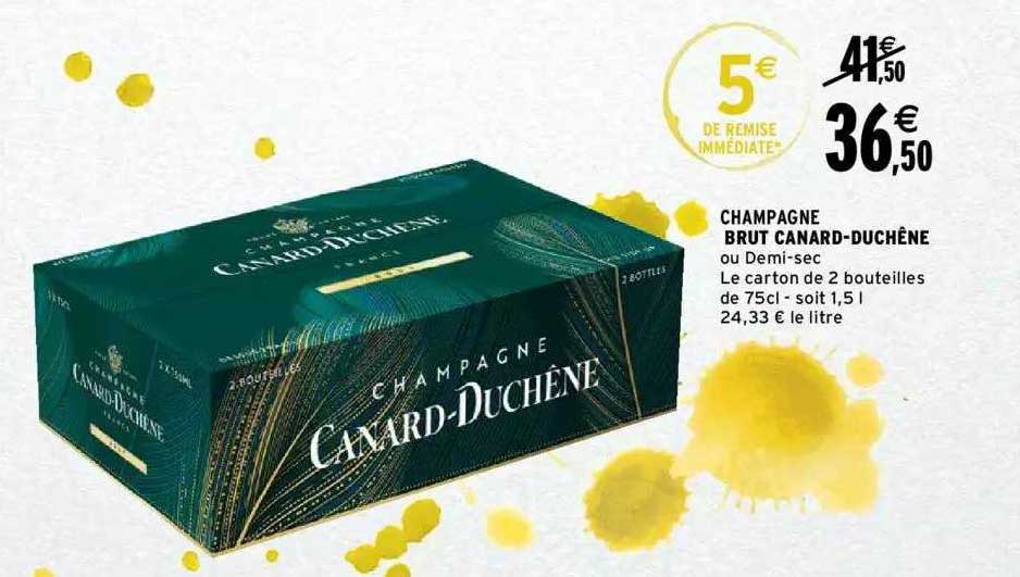 champagne brut canard-duchêne