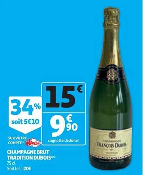 champagne brut tradition dubois