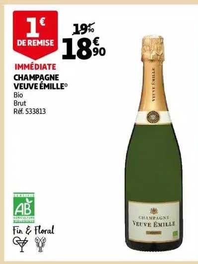 champagne veuve émile