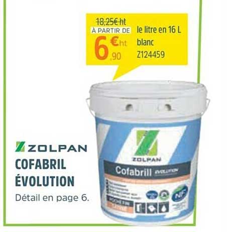 cofabril évolution zolpan