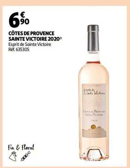 côtes de provence saint victoire 2020 esprit de sainte victoire