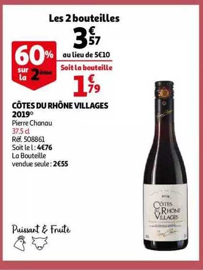 Côtes Du Rhône Villages 2019 Pierre Chanau