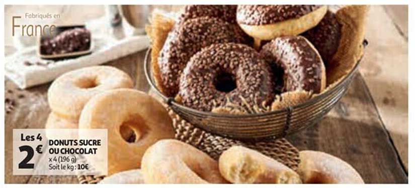 Donuts Sucre Ou Chocolat