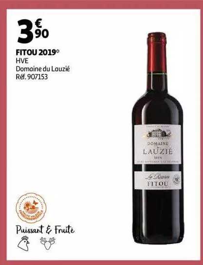 Fitou 2019 Hve Domaine Du Lauzié