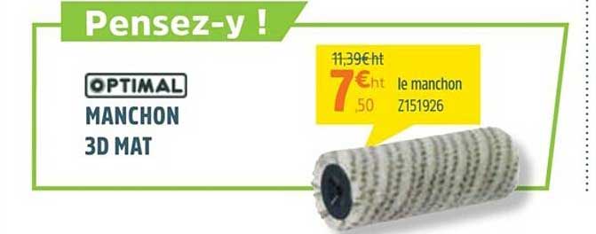 manchon 3d mat optimal