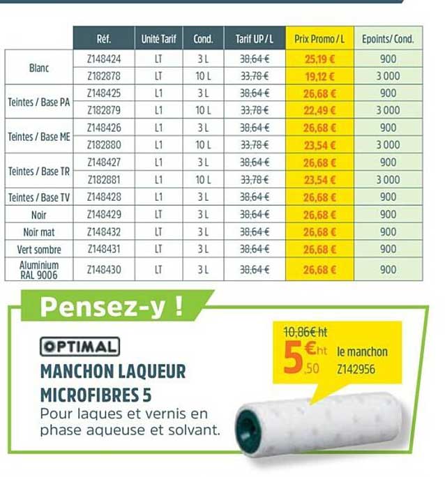 manchon laqueur microfibres 5 optimal