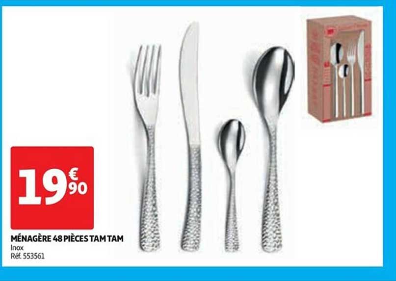 ménagère 48 pièces tam tam