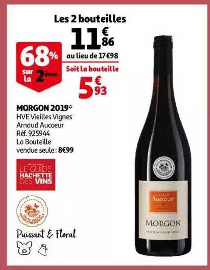 morgon 2019 hve vieilles vignes arnaud aucœur