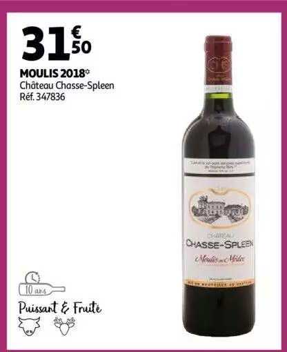 moulis 2018 château chasse-spleen