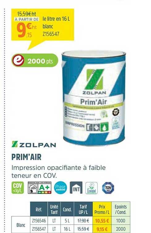 prim'air zolpan
