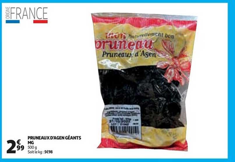 pruneaux d'agen géants mg