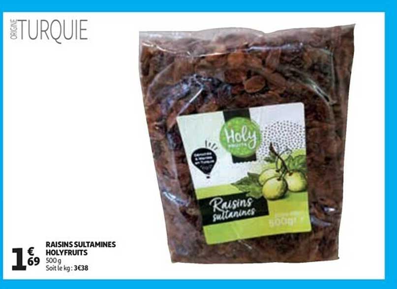 Raisins Sultamines Holyfruits