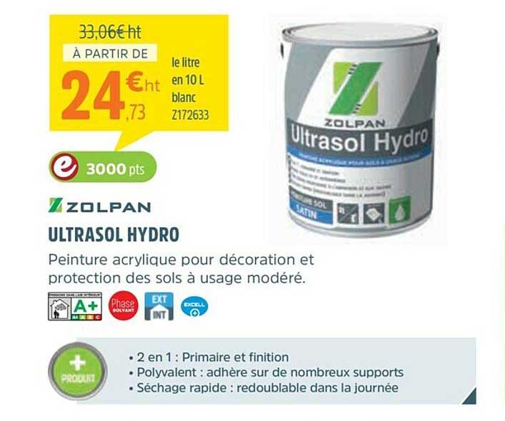 ultrasol hydro zolpan