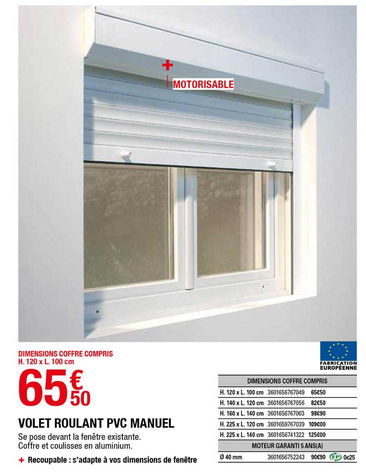 Volet Roulant Pvc Manuel