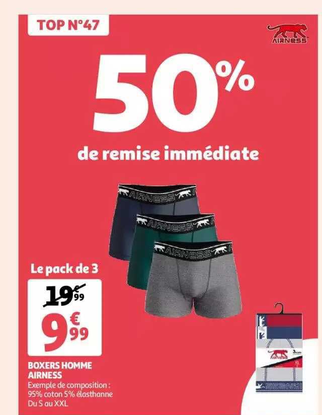 Boxers Homme Airness