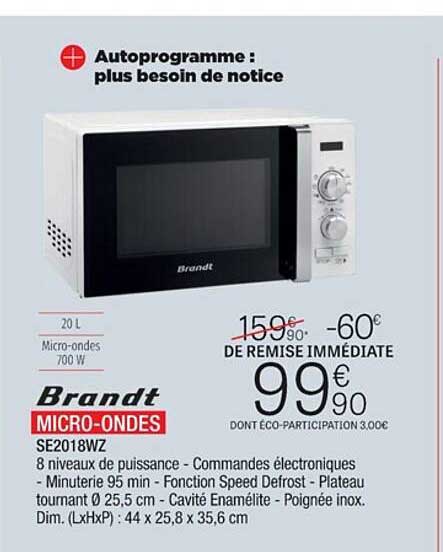 micro-ondes brandt