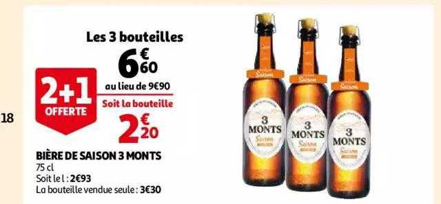 bière de saison 3 monts