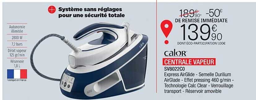 Centrale Vapeur Calor