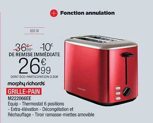 grille-pain morphy richards