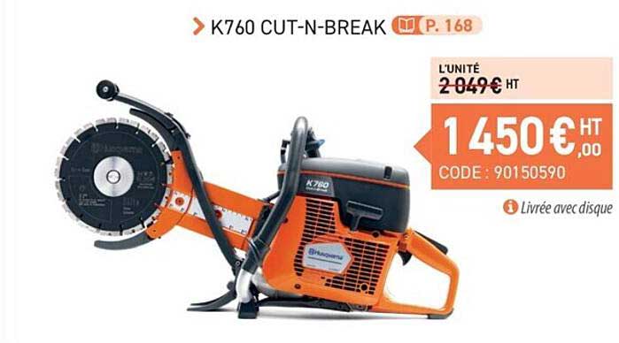 K760 Cut-n-break Husqvarna