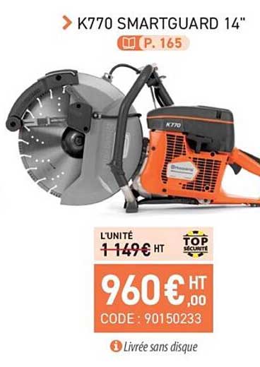 k770 smartguard 14" husqvarna