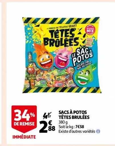 sacs à potos têtes brûlées